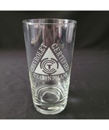 Vintage 1970&#39;s Chevrolet Certified Technician Clear Highball Tumbler Glass - $13.52 CAD