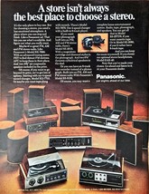 Panasonic - Model RE-7680 - Fm Stereo Radio - Record Player-1972 Vtg Print Ad - £7.80 GBP