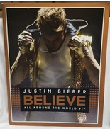 JUSTIN BIEBER - ALL AROUND THE WORLD VIP ONLY TOUR CONCERT PROGRAM BOOK ... - £23.97 GBP