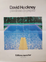 David Hockney - Swimming Pool Skimmer Paper - Original Poster - Rare - 1980 - £263.36 GBP