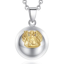 20mm Harmony Ball Christian Element Necklace Pendant Pregnancy Chime Bola Angel  - £20.60 GBP