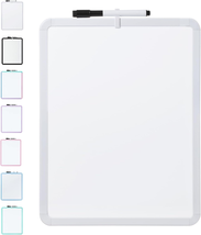 Dry Erase Board, 14” X 11” with a Black Dry Erase Marker, Small White Board - $196.40 MXN