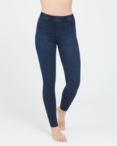 SPANX Jean-is ish Ankle Denim Leggings/Jegging&#39;s Blue stretch Large EUC - £27.24 GBP