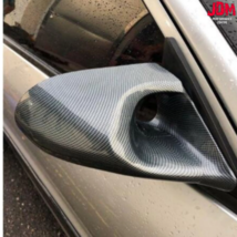 Carbon Fibre Style Spoon x2 Manual Side Mirrors For Honda Civic EG 2 3 Door  - £80.86 GBP