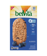 NEW  Belvita Breskfast Blueberry Biscuits 25 + 5 = 30  packs of 4  - £22.99 GBP