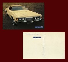 1972 Ford Thunderbird Vintage Original Color Post Card - Usa - Great Original!! - £6.78 GBP