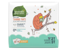 Seventh Generation Free &amp; Clear Potty Training Pants Size 2T/3T (M), up to 35 lb - £18.82 GBP