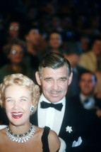 Clark Gable, Rare shot with wife at premiere 8x12 photo - £9.38 GBP