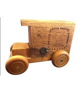 VTG Wooden USPS Truck Piggy Bank/Music Box 4 1/2”H 6”L Postal  Collectio... - $552.98 MXN