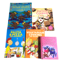 Usborne Cooking Books Lot 5 Childrens Kids How to Pizza Pasta Cookbook Set - £22.41 GBP