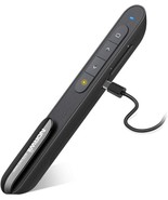 Norwii N76 Long Range Presentation Remote Wireless Presenter Slide, Black - $31.99