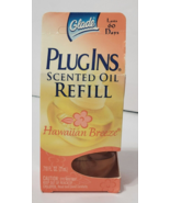GLADE PlugIns Scented Oil Refill HAWAIIAN BREEZE 1999 NEW SEALED -READ - $8.15 CAD