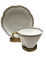 Schleiger 765 by HAVILAND Limoges Cup and 6” Saucer France - £30.41 GBP