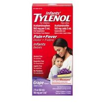 Infants' Tylenol Liquid Pain Relief &amp; Fever Medicine, Acetaminophen Grap... - $8.90