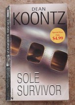 Dean Koontz Sole Survivor 2006 Thriller SC - $5.00