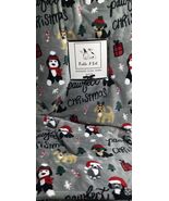 Pickle &amp; Dot Plush Fleece Throw Blanket Dogs Totally Pawfect Soft 60” X ... - €28,65 EUR