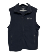 Martin Guitar Co Men’s  by LL Bean Athletic Black Sherpa Sports Golf Vest S - $38.22 CAD