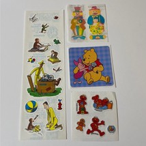 Vintage Sandylion Stickers Curious George Elmo Winnie Clowns - £11.05 GBP