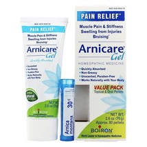 Boiron Arnicare Arnica Gel Value Pack + 1,30C Arnica Montana Blue Tube!,... - £13.08 GBP