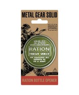 Metal Gear Solid Ration Bottle Opener + Magnet Snake Figure Limited Rare... - $29.99