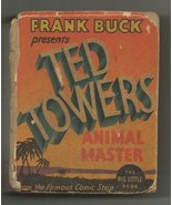 Frank Buck Presents Ted Towers ORIGINAL Vintage 1935 Whitman Big Little ... - £58.04 GBP
