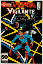 COA! DC Comics Presents #92 SIGNED Paul Kupperberg Personal Collection S... - $29.69