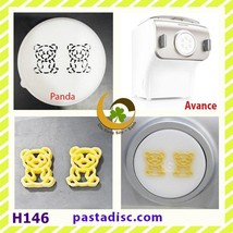 Philips pasta disc- Zoo animal shaped pasta: ox, giraffe, panda, lion, hippo, di - £25.86 GBP
