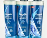 Degree Men Maximum Recovery Cool Rush Body Wash Soak 22oz Lot of 3 - £32.69 GBP