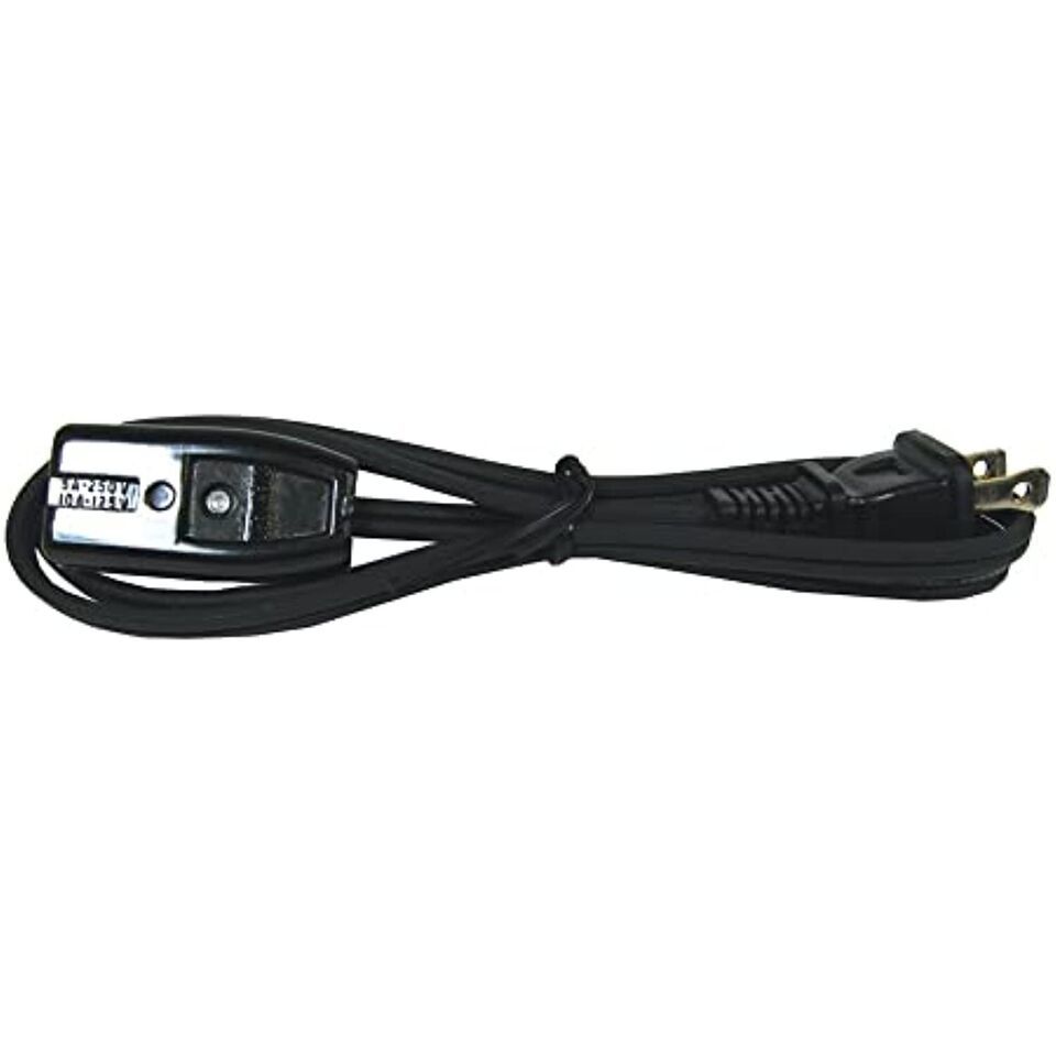 Woods 0293 Coleman Hpn Replacement Extension Cord, 18/2, 2 ft, Black Mini - $19.67