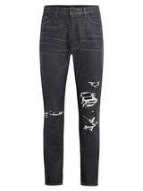 Joe&#39;s Jeans Men&#39;s The Dean Slim &amp; Tapered Coated  Destroyed Jeans in Hei... - $93.99