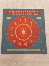 1950 Astrological Calendar, Star Book Of The Year Llewellyn George Vintage  - £11.35 GBP
