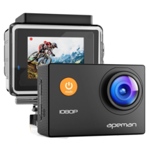 Apeman A66 Action Camera 1080P Full HD Waterproof Sport Camera - £29.89 GBP