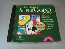 Las Vegas Super Casino Plus (PC, 1998) - £4.40 GBP