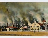 Colorado Fuel &amp; Iron Plant Pueblo CO 1909 Postcard - £9.46 GBP