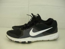 Nike Mens 13 45.5 Flex Control Black White Dark Grey 898459-010 Running ... - £27.64 GBP