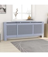  MDF Radiator Cover Gray 80.7&quot; - $223.49