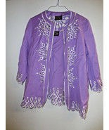 Bob Macke Wearable Art purple 2 pc. top  Size Small - £22.00 GBP