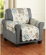 Reversible Quilted Furniture Slipcovers Covers TAN Chair Loveseat or Sof... - £19.65 GBP+