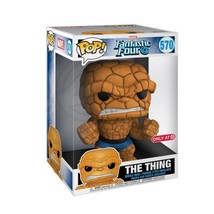 NEW SEALED 10&quot; Funko Pop Figure JUMBO Thing Fantastic Four Target Exclusive  - £47.47 GBP