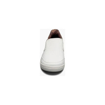 Nunn Bush KORE City Walk EZ Moc Toe Slip-On Shoes White 85118-100 image 8