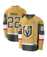 Michael Amadio Signed Vegas Golden Knights Gold Jersey Inscribed Champs ... - £285.87 GBP