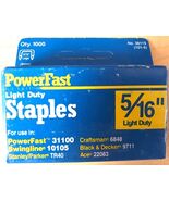 Powerfast 5/16'' Light Duty Staples 36115 (1000 Count Box) - $10.63