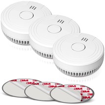 Smoke Alarm Fire Detector With Photoelectric Technology And Low Battery ... - £39.33 GBP