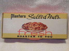 Vintage 1950&#39;s Planters Peanut Mr Peanut Cardboard Salted Nuts Box 1/2 Lb - £14.57 GBP