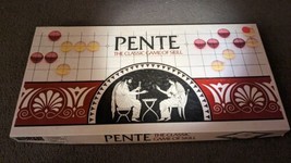 Pente Skill Board Game 1984 Parker Brother Complete with colored Stones - $27.71