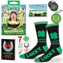 It&#39;s Your Lucky Day Good Luck Kit St. Patricks Day Irish Leprechaun Luck Set-NEW - £6.85 GBP