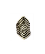 Bohemian Vintage Ring, Gypsy Tribal Ring,  Large and Adjustable - £15.93 GBP