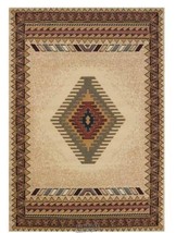 Petra 1&#39;11&quot;x7&#39;4&quot; Runner Wipe with damp cloth Non-Slip Rug Grip stain-resistant - £37.25 GBP