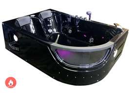 Whirlpool bathtub hydrotherapy hot tub double pump and Heater PEGASO 2 p... - £2,624.98 GBP