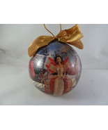 Barbie Christmas Ornament Matrix Mattel 1997 Ball by sleigh in Ribbon dr... - $20.29 CAD